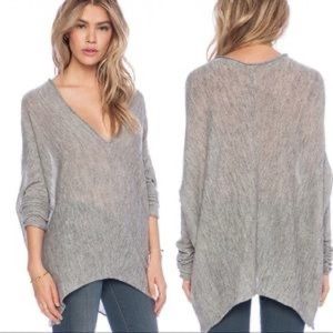 Free People Sadie Dolman V-Neck Sweater